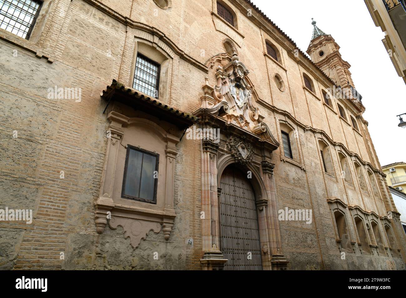 Antequera, Convento Madre de Dios de Monteagudo (barocco, 18th ° secolo). Málaga, Andalusia, Spagna. Foto Stock