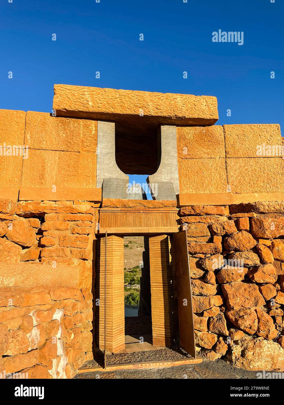 Italia, Sicilia, Santo Stefano Quisquina, Teatro Andromeda Foto Stock