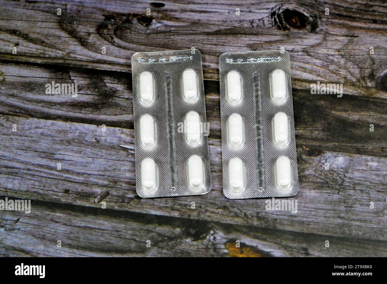 Cairo, Egitto, settembre 28 2023: Novactam Sultamicillin sulbactam ampicillina terapia, per infezioni causate da microrganismi sensibili, respiratorio Foto Stock