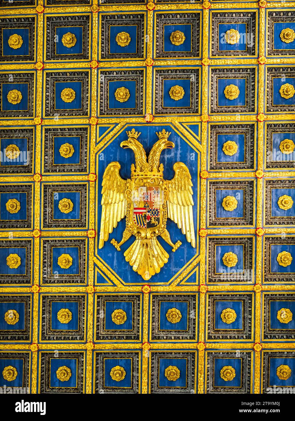 Bandiera della romania con stemma | Foto Gratis