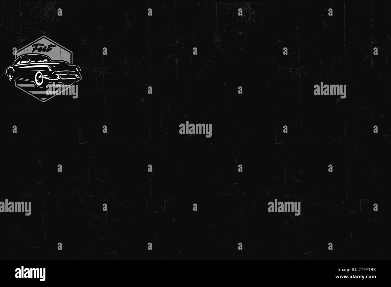 t-shirt con grafica vettoriale hotrod per auto. Illustrazione Vettoriale