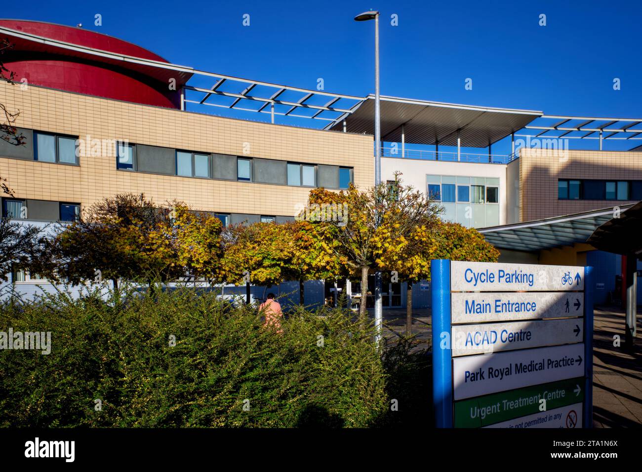 Central Middlesex Hospital, Acton Lane, Borough of Brent, Londra, Inghilterra, REGNO UNITO Foto Stock