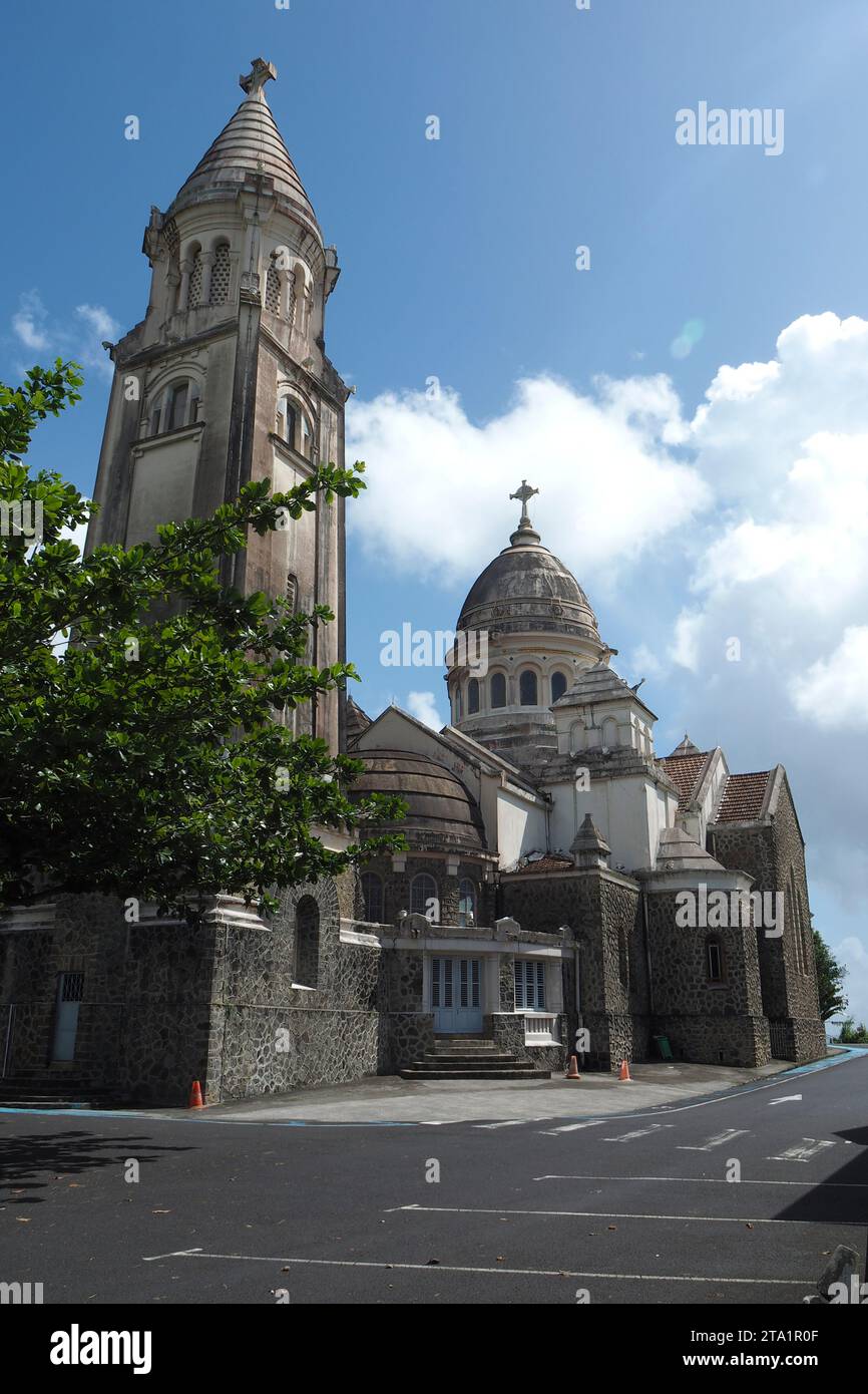 Eglise du sacré cœur de Balata, Route de Balata, Fort de France, Martinica, Antille Foto Stock
