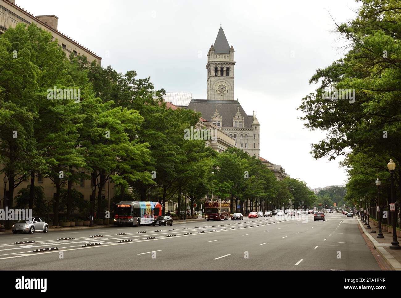 Washington, DC - 02 giugno 2018: Trump International Hotel a Washington DC Foto Stock