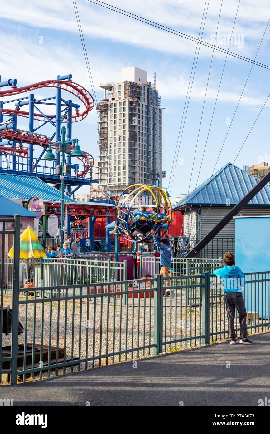 Coney Island, Brooklyn, New York, Stati Uniti d'America. Foto Stock