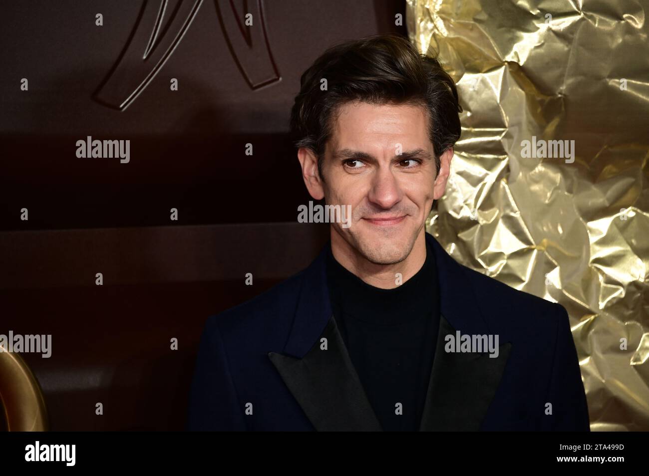 Londra, Regno Unito. 28 novembre 2023. Mathew Baynton frequenta la Warner Bros. Pictures Presents - la prima mondiale di Wonka alla Royal Festival Hall. Credito: Vedere li/Picture Capital/Alamy Live News Foto Stock