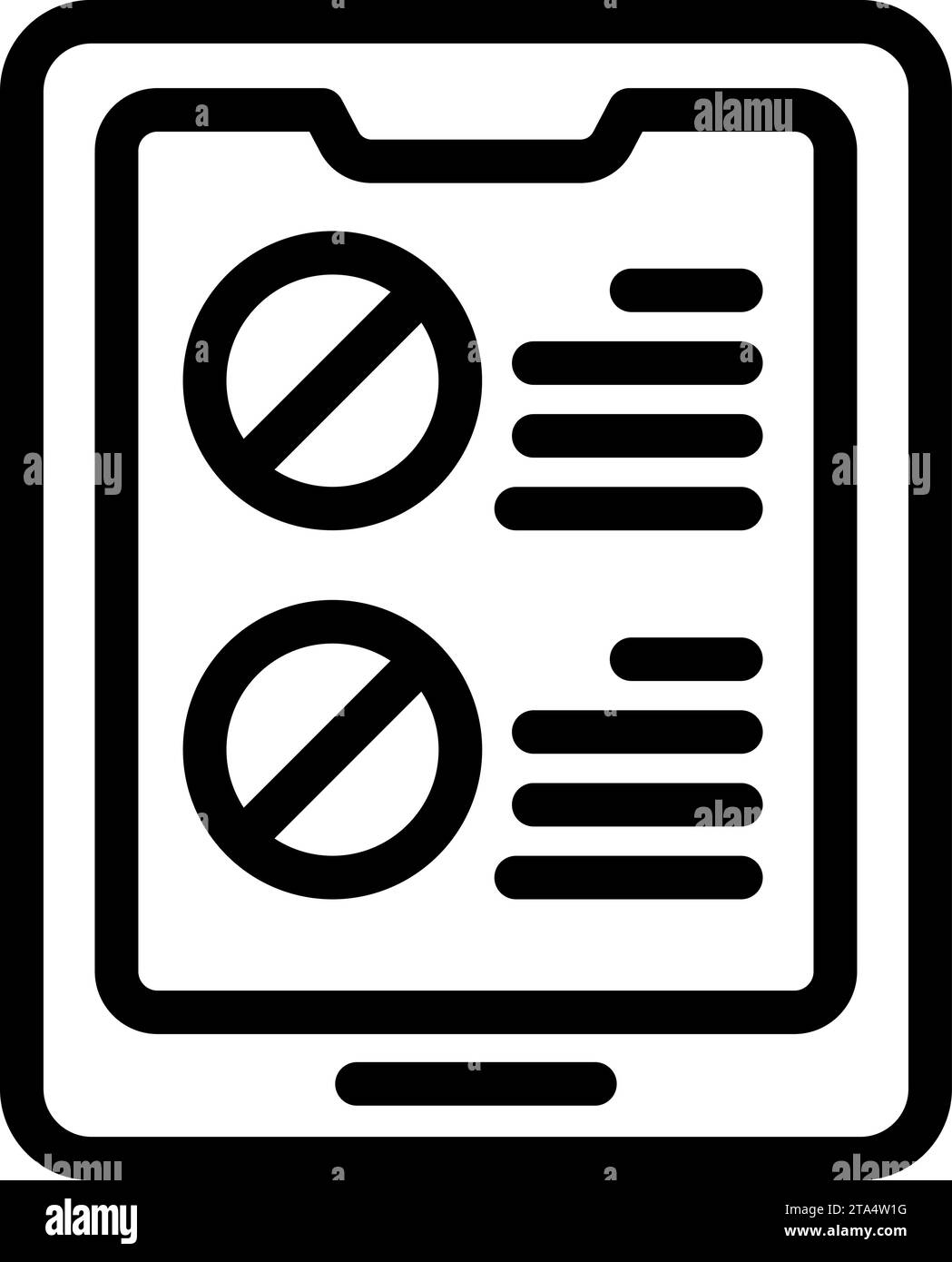 Icona pillola online delinea vettore. Descrizione della clinica di supporto. Sciogliere la clinica Illustrazione Vettoriale