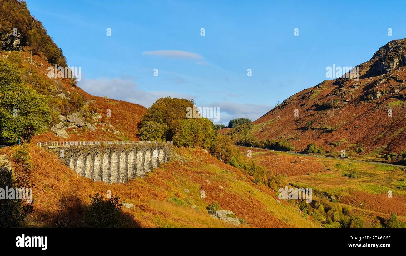 Viadotto ferroviario di Glen Ogle Foto Stock