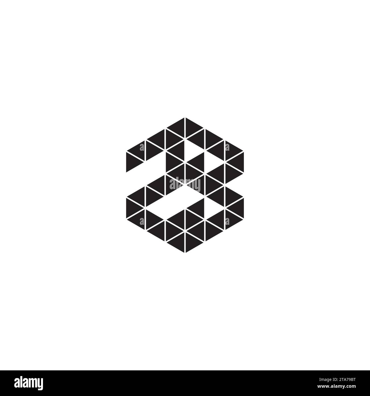 Lettere iniziali del logo ZB con design professionale di alta qualità che consentono di stampare bene su qualsiasi supporto di stampa Illustrazione Vettoriale
