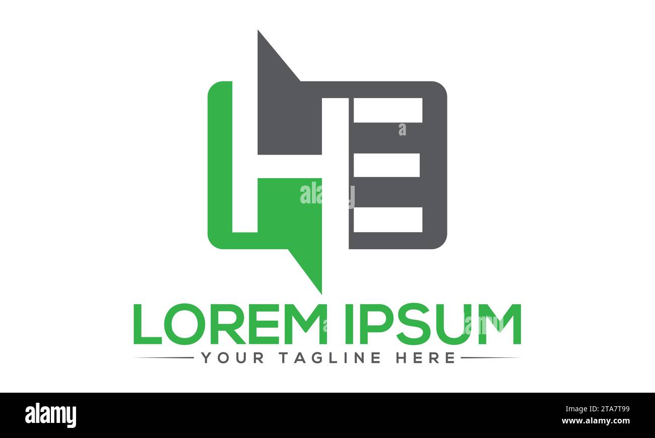 Design del logo esclusivo e moderno Illustrazione Vettoriale