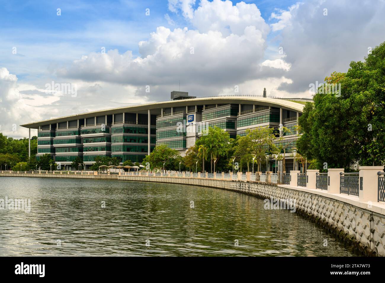 Heriot Watt University Campus, Putrajaya Lakeside, Putrajaya, Malesia Foto Stock