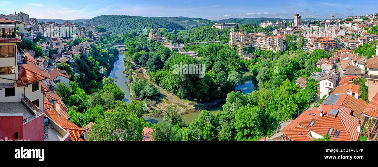 La collina di Sveta Gora, Veliko Tarnovo, Bulgaria Foto Stock