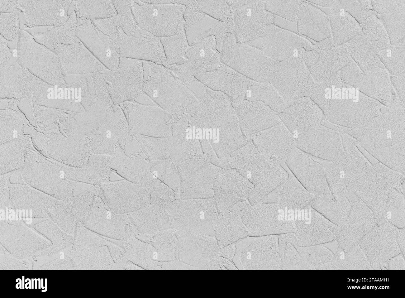 Motivo astratto bianco chiaro chiaro intonaco superficie parete stucco sfondo struttura struttura di sfondo. Foto Stock