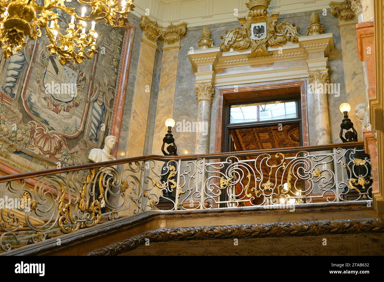 Museo Nazionale Cerralbo situato a Madrid, Spagna Foto Stock