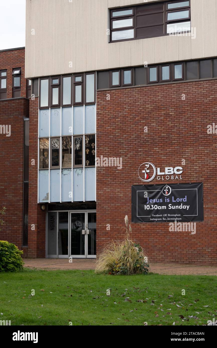 LBC Global Church, Birmingham, West Midlands, Inghilterra, Regno Unito Foto Stock