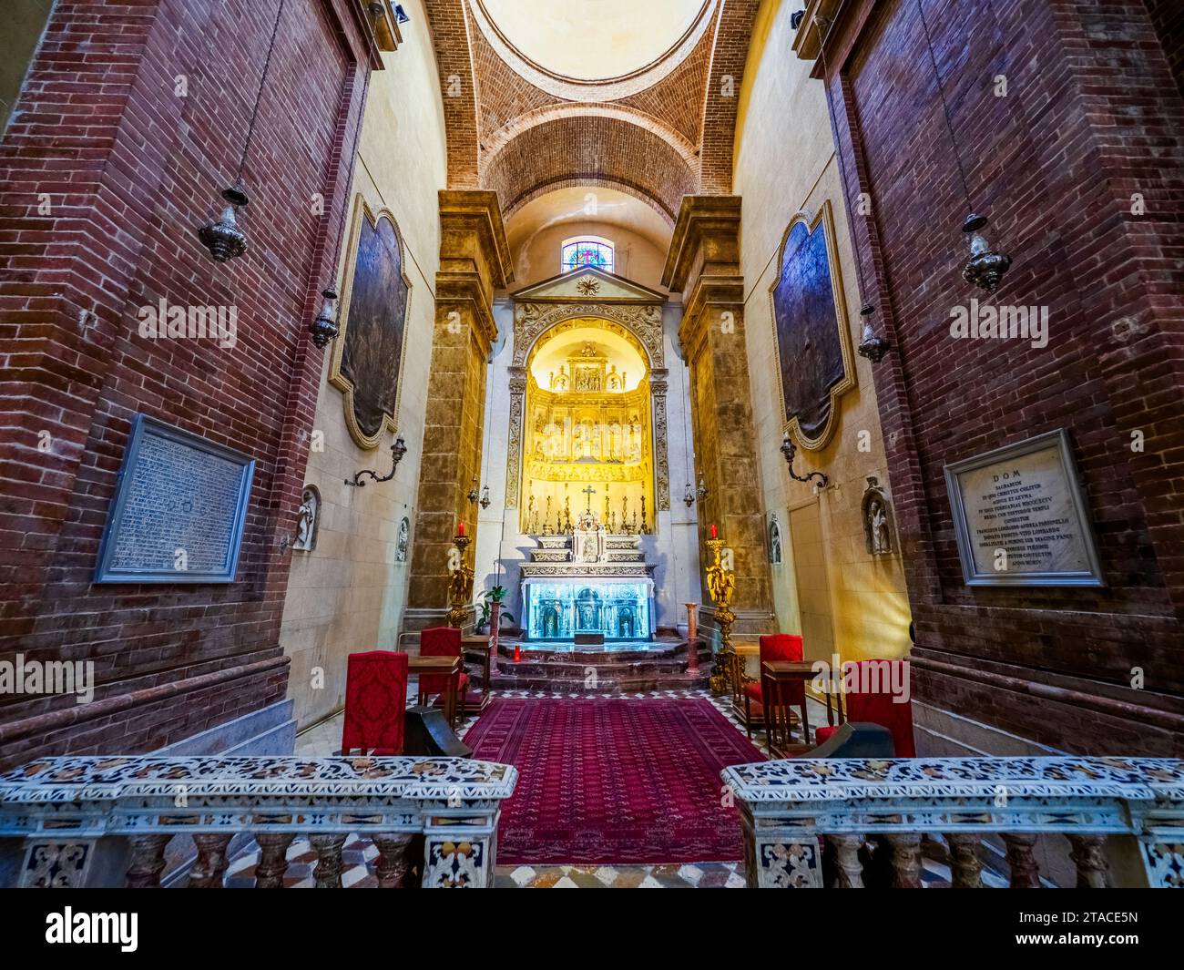 Cappella del Santissimo Sacramento - Duomo di San Tommaso di Canterbury Tommaso di Canterbury) a Marsala - Sicilia, Italia Foto Stock