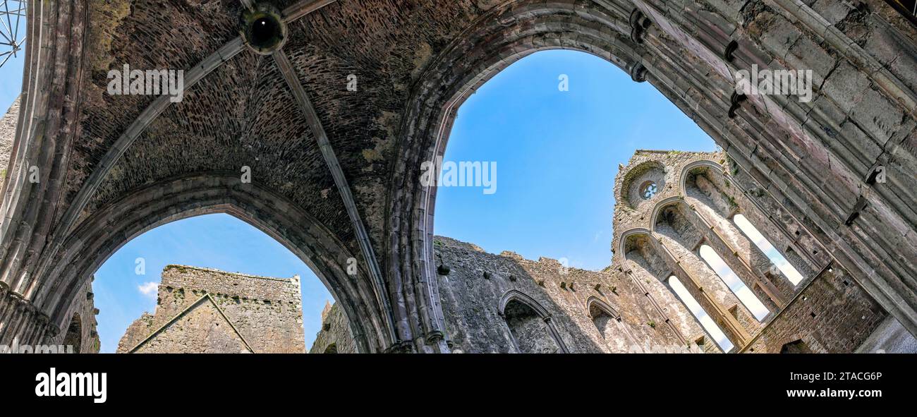 Rocca di Cashel, nella contea di Tipperary, Irlanda Foto Stock