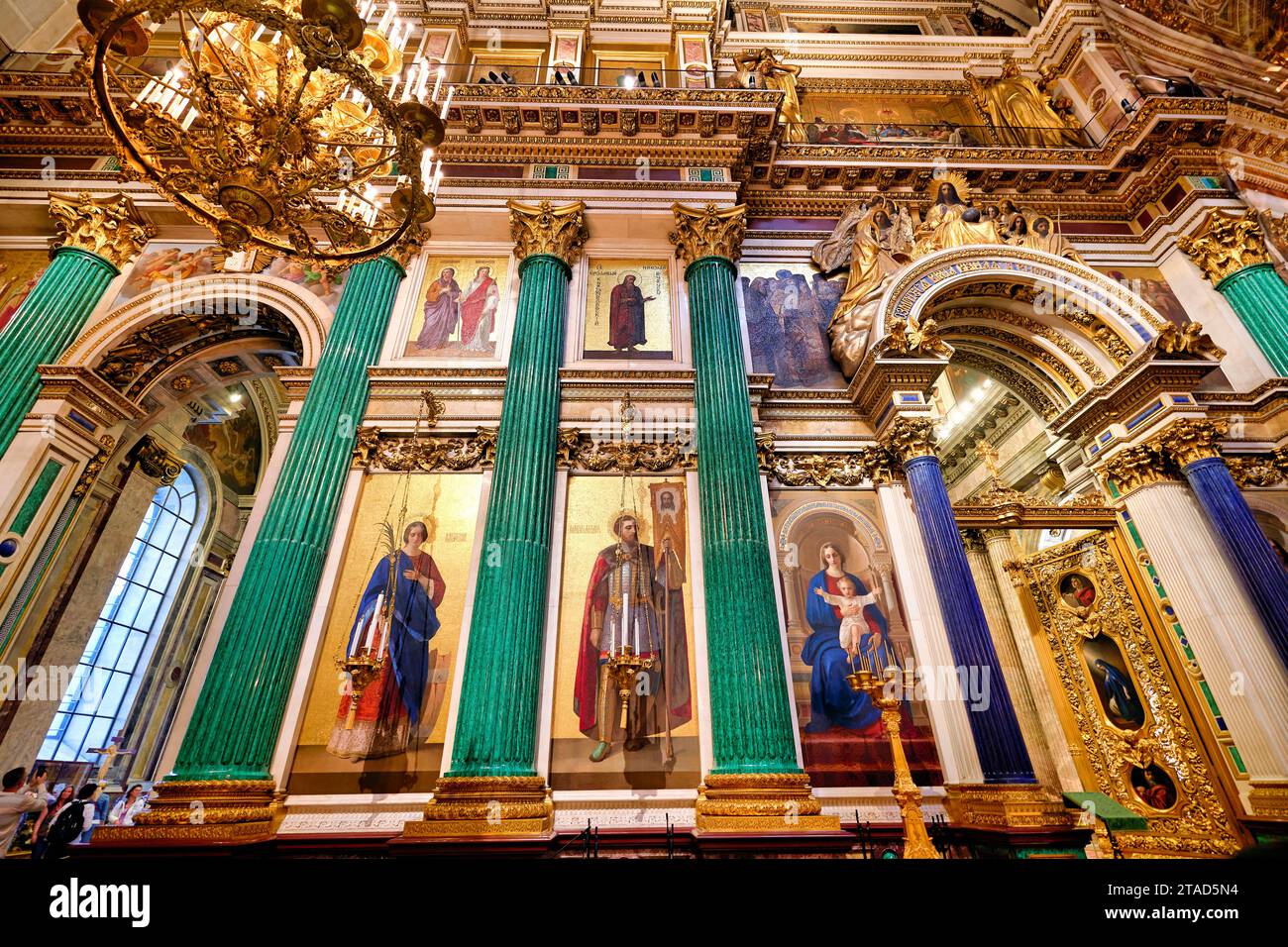 San Pietroburgo Russia. San Isaac Foto Stock