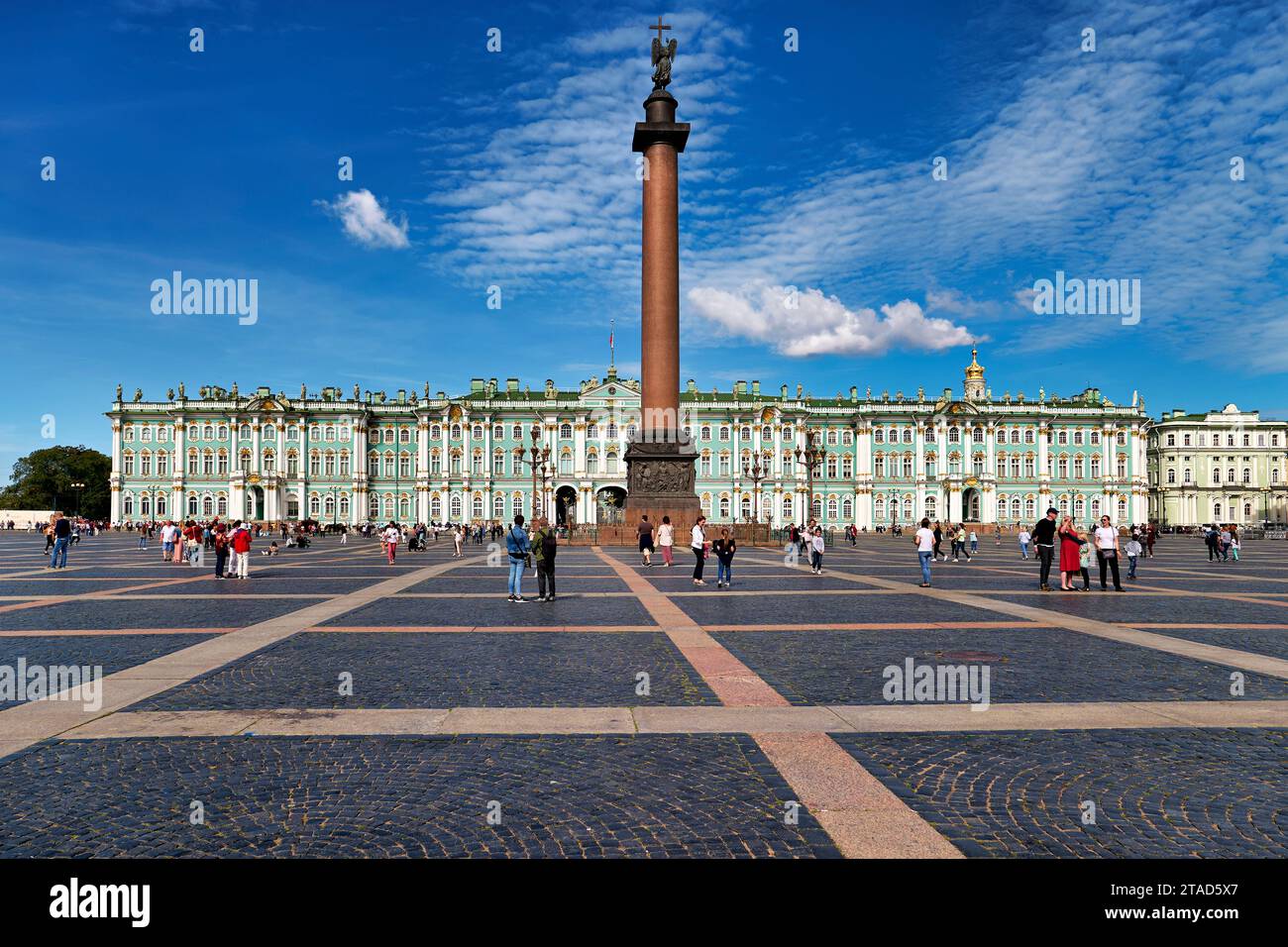 San Pietroburgo Russia. Il palazzo d'inverno Museo Hermitage Foto Stock