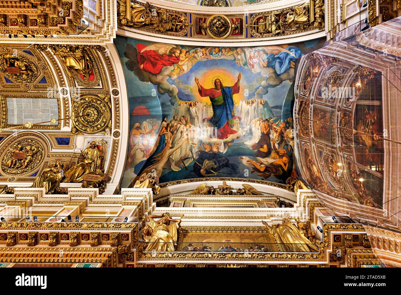 San Pietroburgo Russia. San Isaac Foto Stock