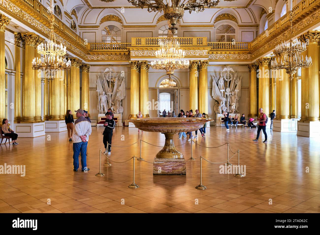 San Pietroburgo Russia. Il palazzo d'inverno Museo Hermitage Foto Stock