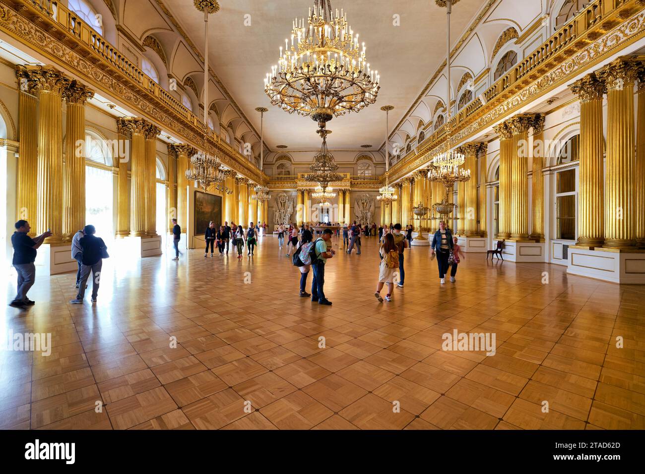 San Pietroburgo Russia. Il palazzo d'inverno Museo Hermitage Foto Stock