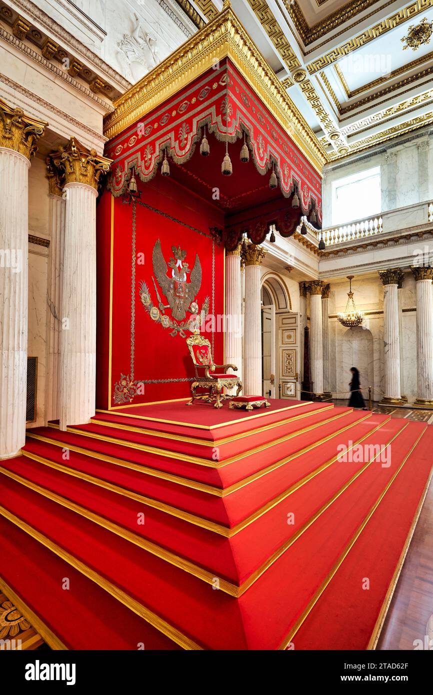 San Pietroburgo Russia. Il palazzo d'inverno Museo Hermitage Foto Stock