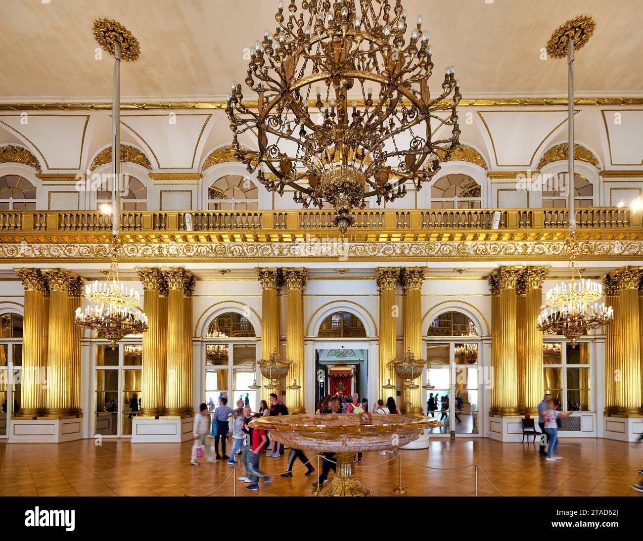 San Pietroburgo Russia. Il palazzo d'inverno Museo Hermitage Foto Stock