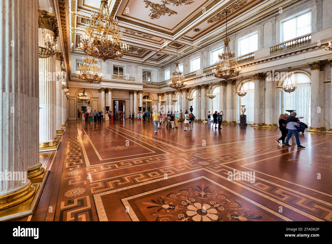 San Pietroburgo Russia. Il palazzo d'inverno Museo Hermitage Foto Stock