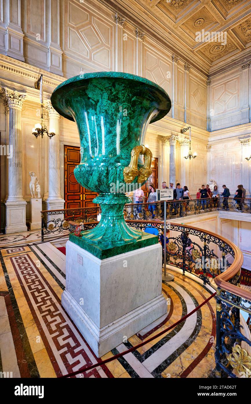 San Pietroburgo Russia. Il palazzo d'inverno Museo Hermitage Foto Stock