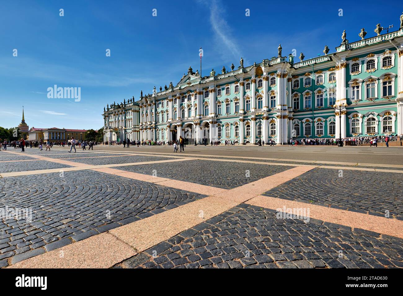 St Pietroburgo Russia. Il Palazzo d'Inverno Foto Stock