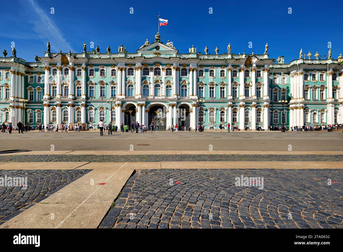 San Pietroburgo Russia. Il palazzo d'inverno Museo Hermitage Foto Stock