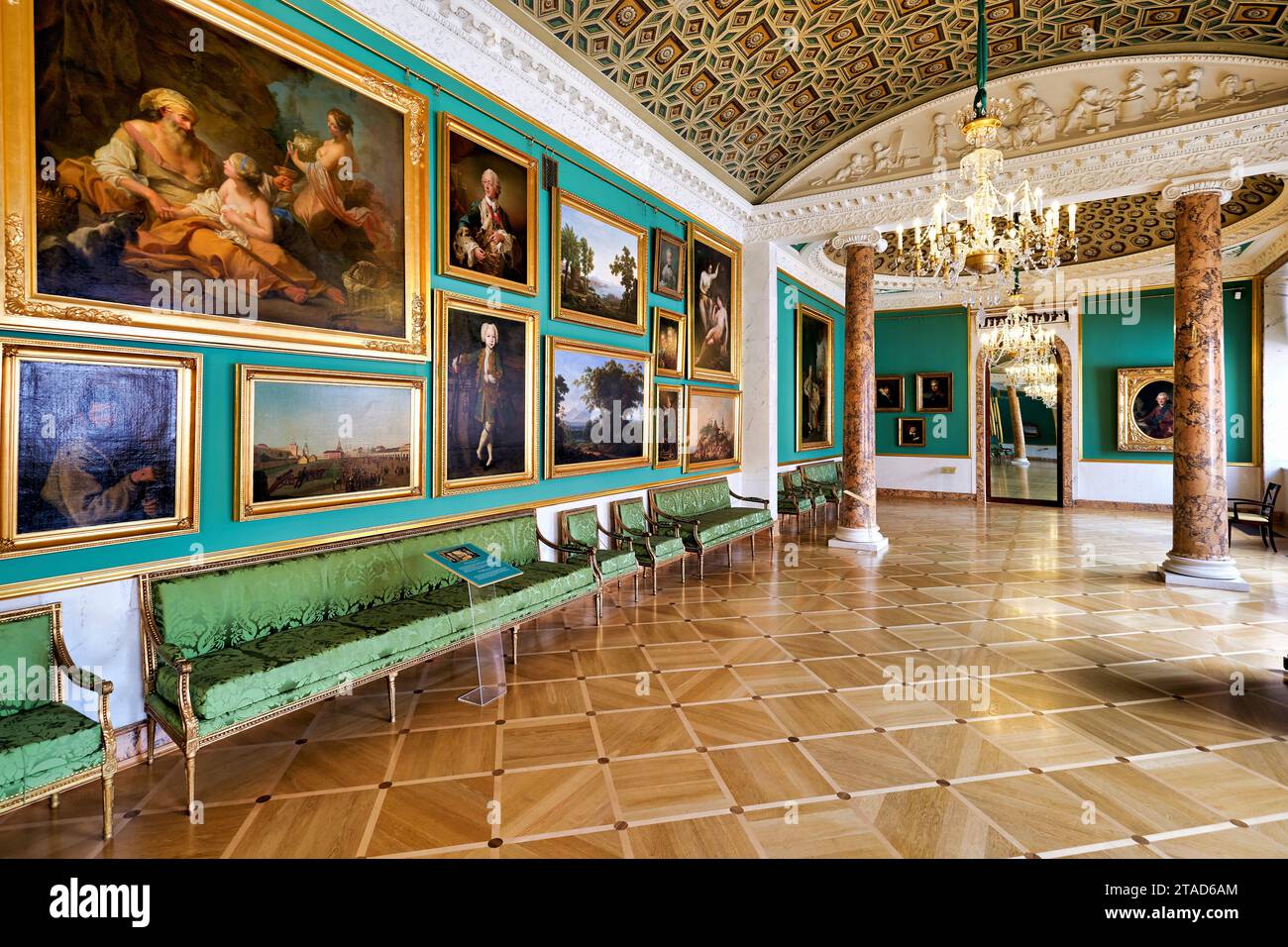 San Pietroburgo Russia. Stroganov Palace Foto Stock