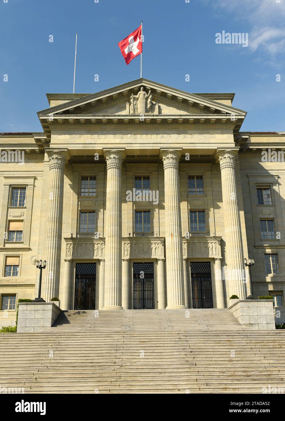 Corte Suprema federale della Svizzera. Losanna, Svizzera Foto Stock