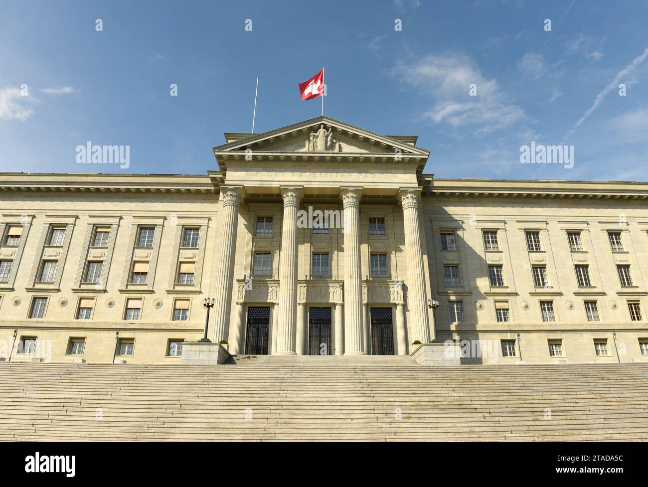 Corte Suprema federale della Svizzera. Losanna, Svizzera Foto Stock