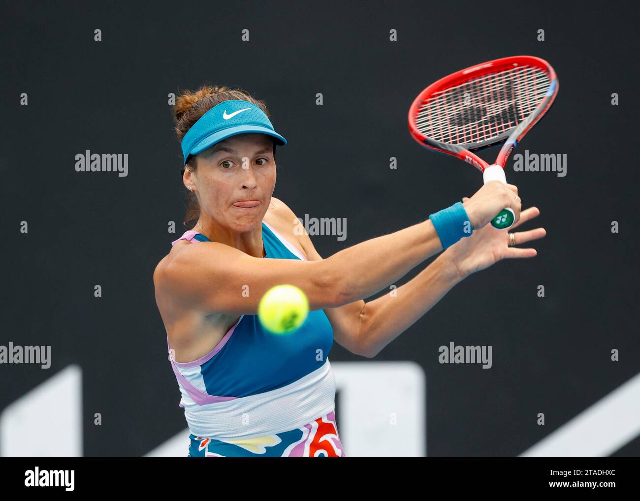 Tatjana Maria, Australian Open 2023, Melbourne Park, Melbourne, Victoria, AUSTRALIEN Foto Stock