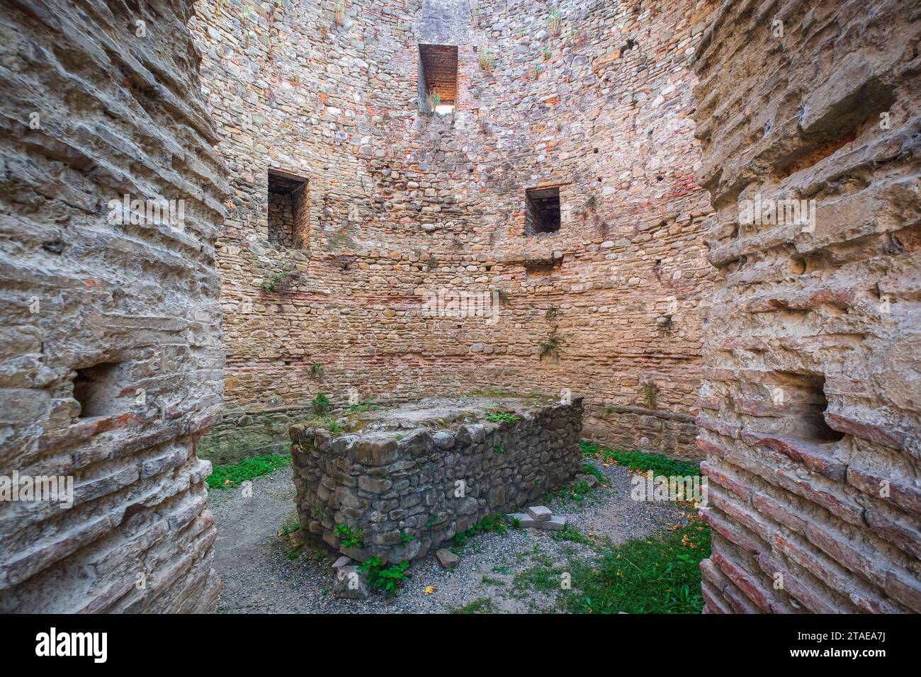 Albania, Elbasan, all'interno della cittadella medievale Foto Stock