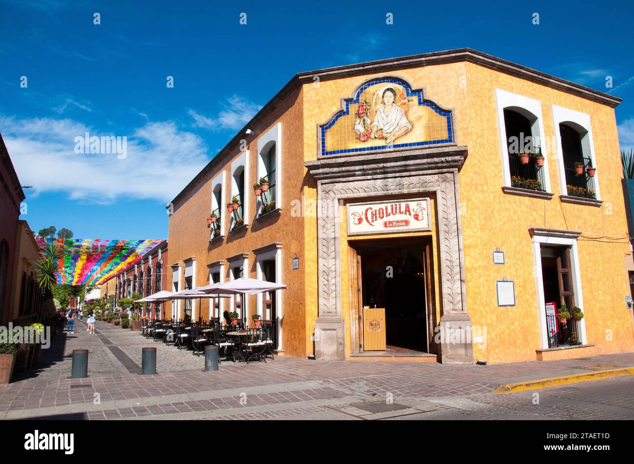 Tequila, Jalisco. Messico - 5 novembre 2023: Vista sulla strada della città di tequila Foto Stock