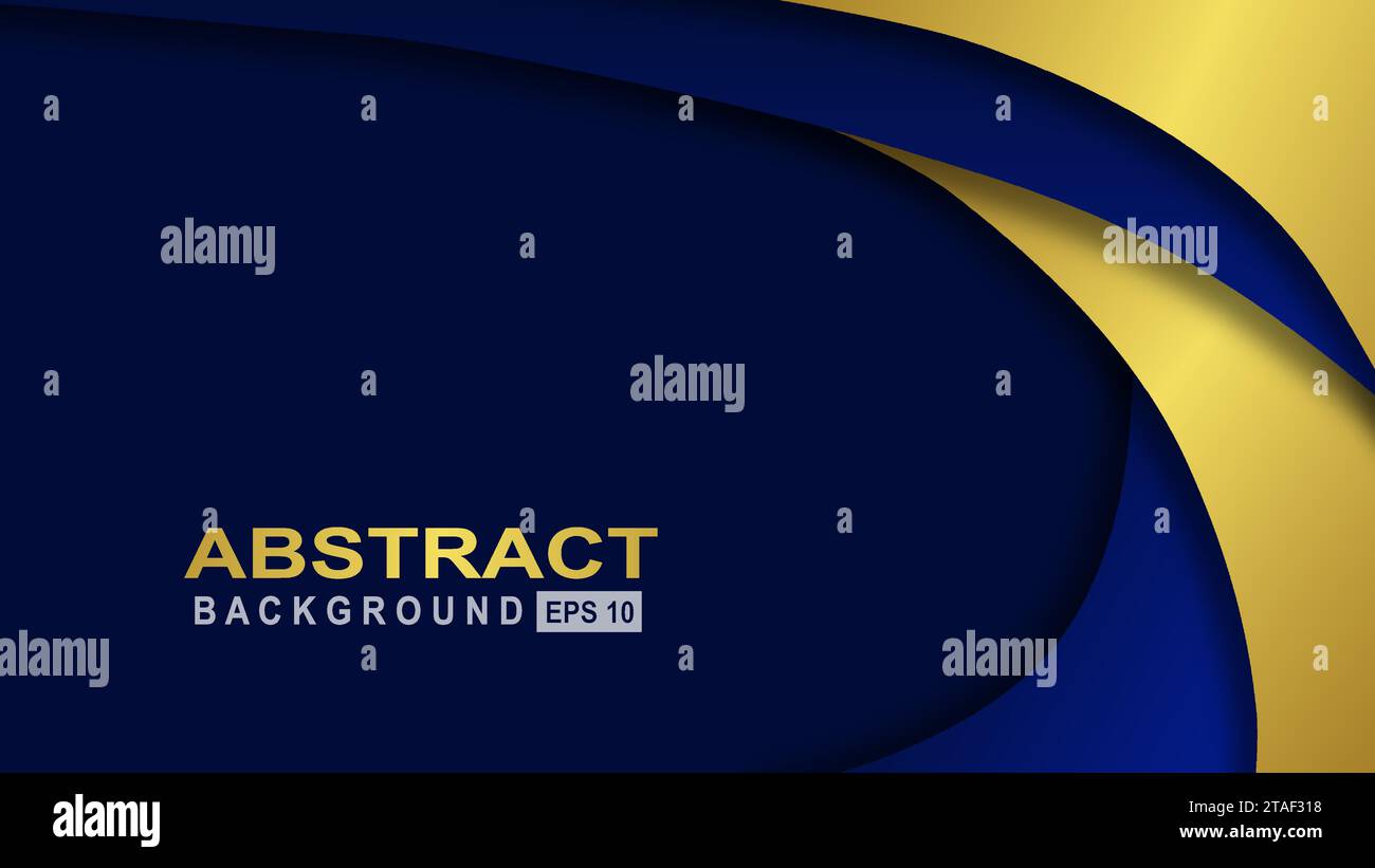 elementi della curva di sfondo con spazio per la progettazione di testo e messaggi Illustrazione Vettoriale