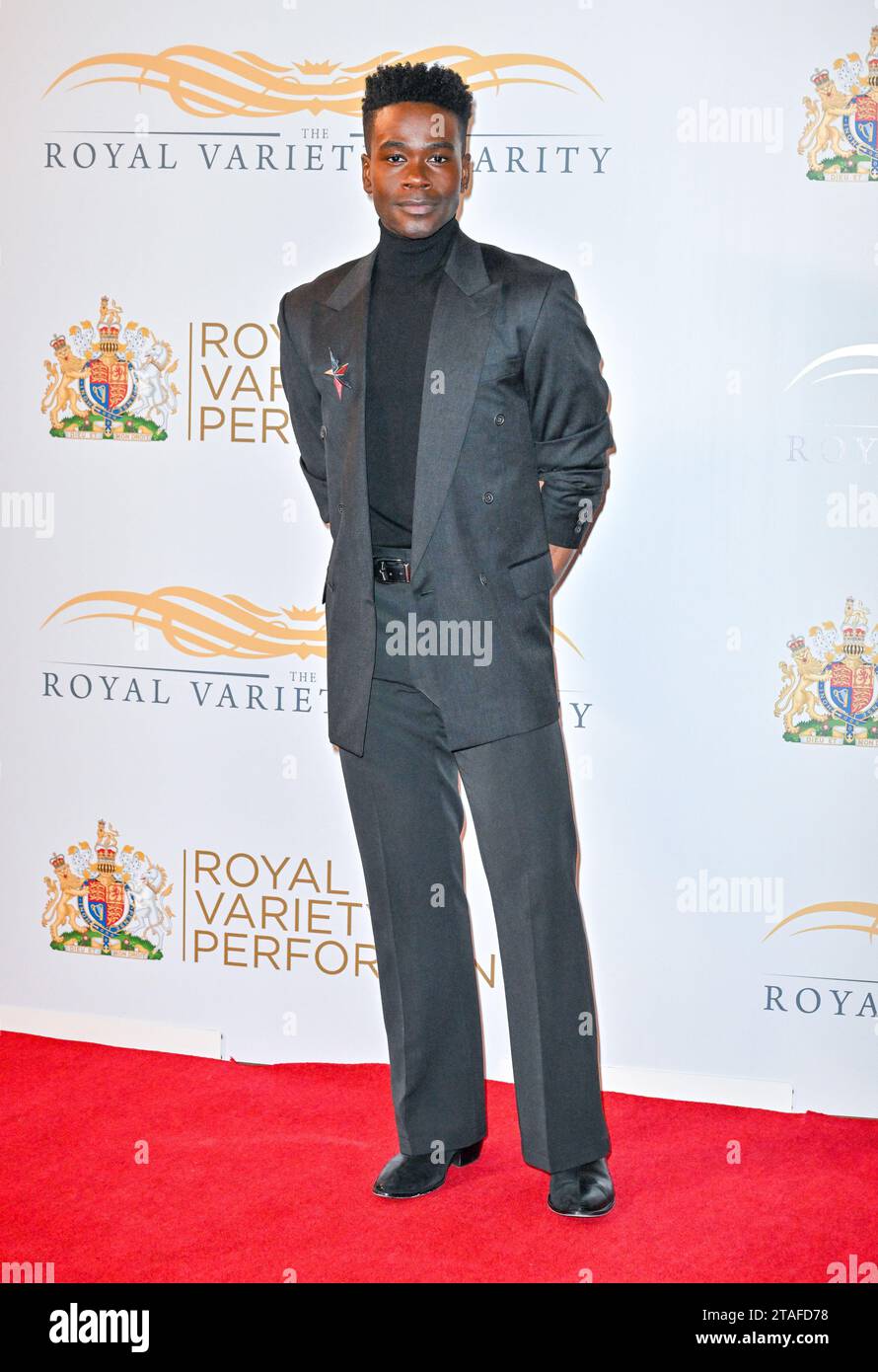 Londra, Regno Unito. 30 novembre 2023. Bradley Gibson partecipa alla Royal Variety Performance che si tiene alla Royal Albert Hall, Londra, Regno Unito. Crediti: LFP/Alamy Live News Foto Stock