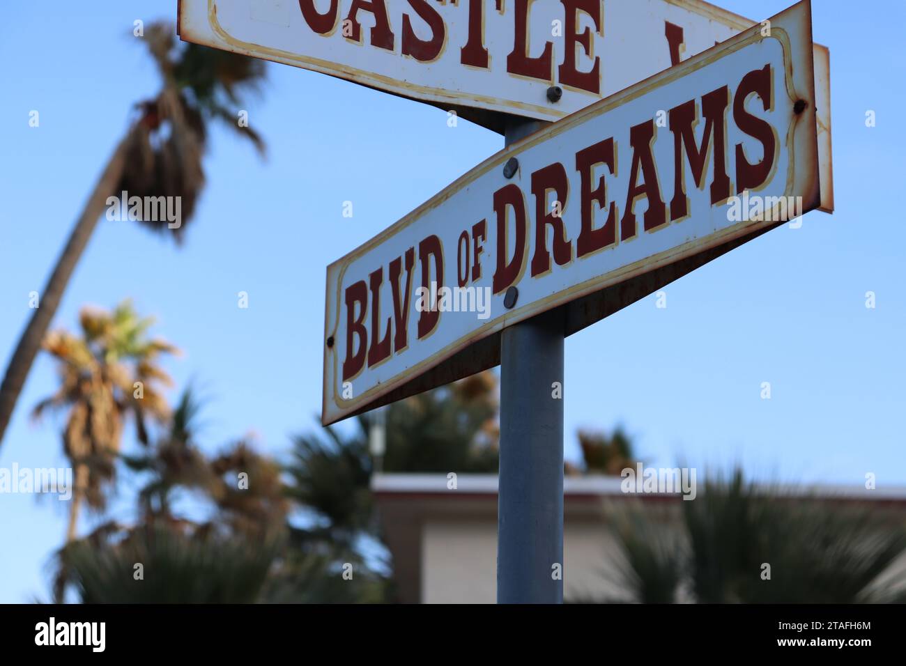 ZZYZX Blv of Dreams Foto Stock