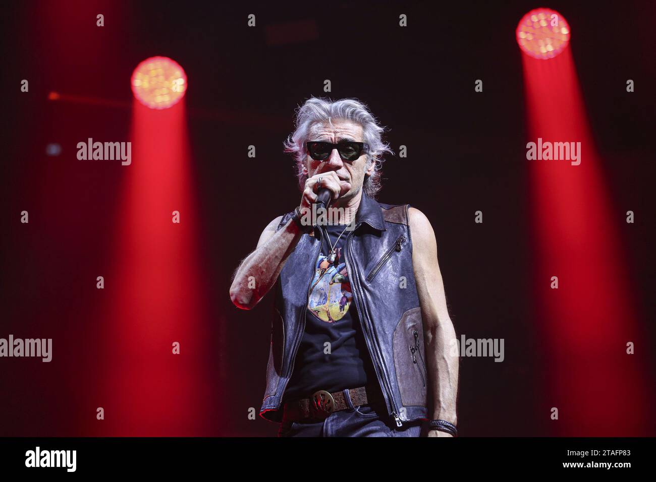 PALARESCIFINA, MESSINA, Italia, 30 novembre 2023, Luciano Ligabue al