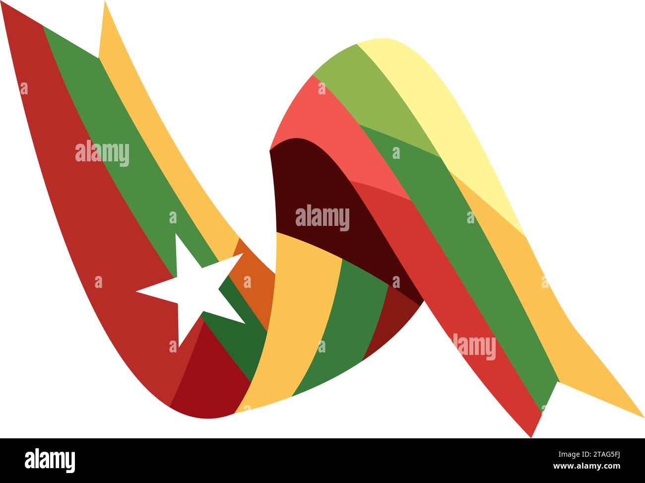 felice giorno dell'indipendenza del myanmar Illustrazione Vettoriale