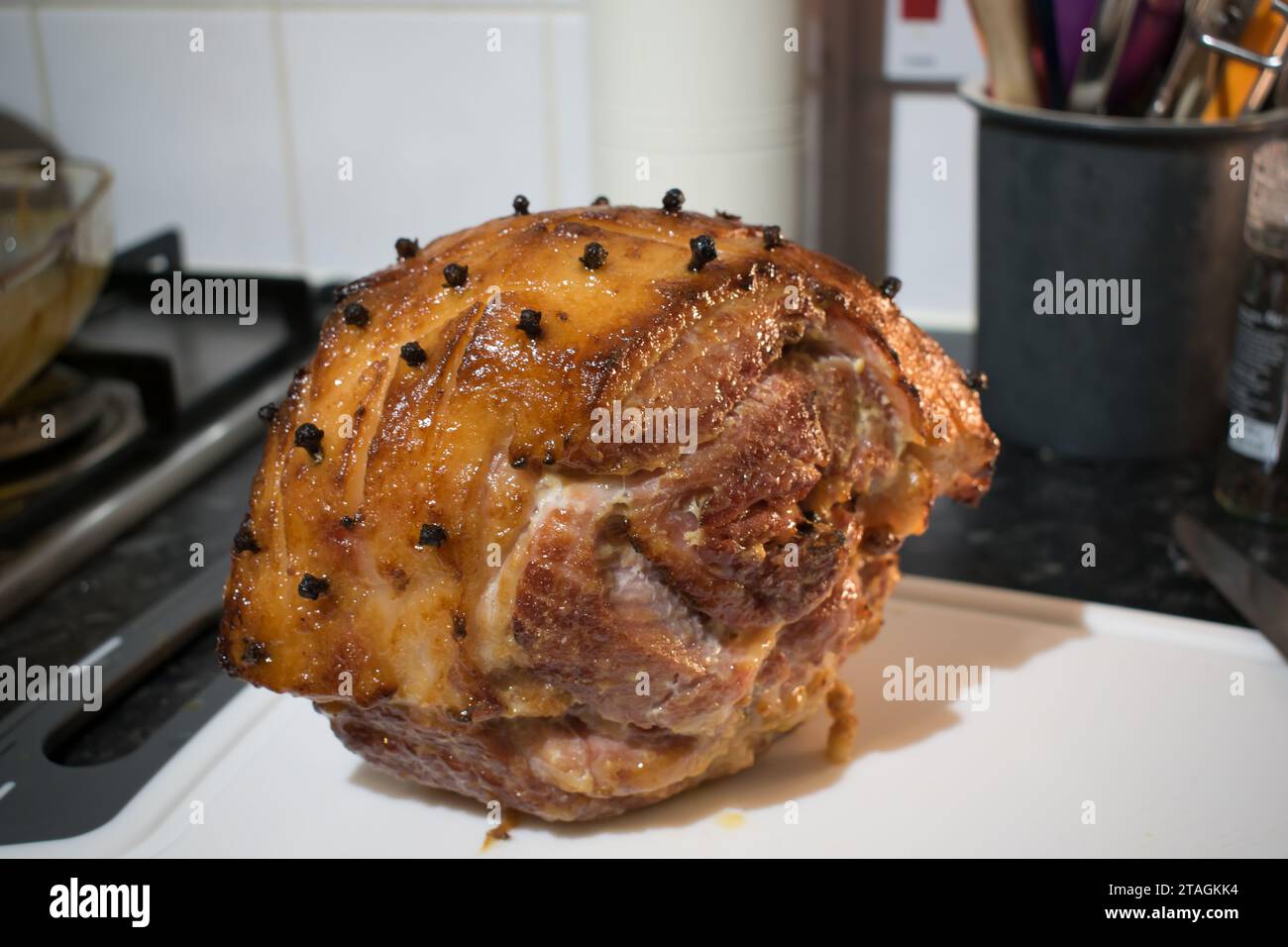 Cibo di Natale Foto Stock