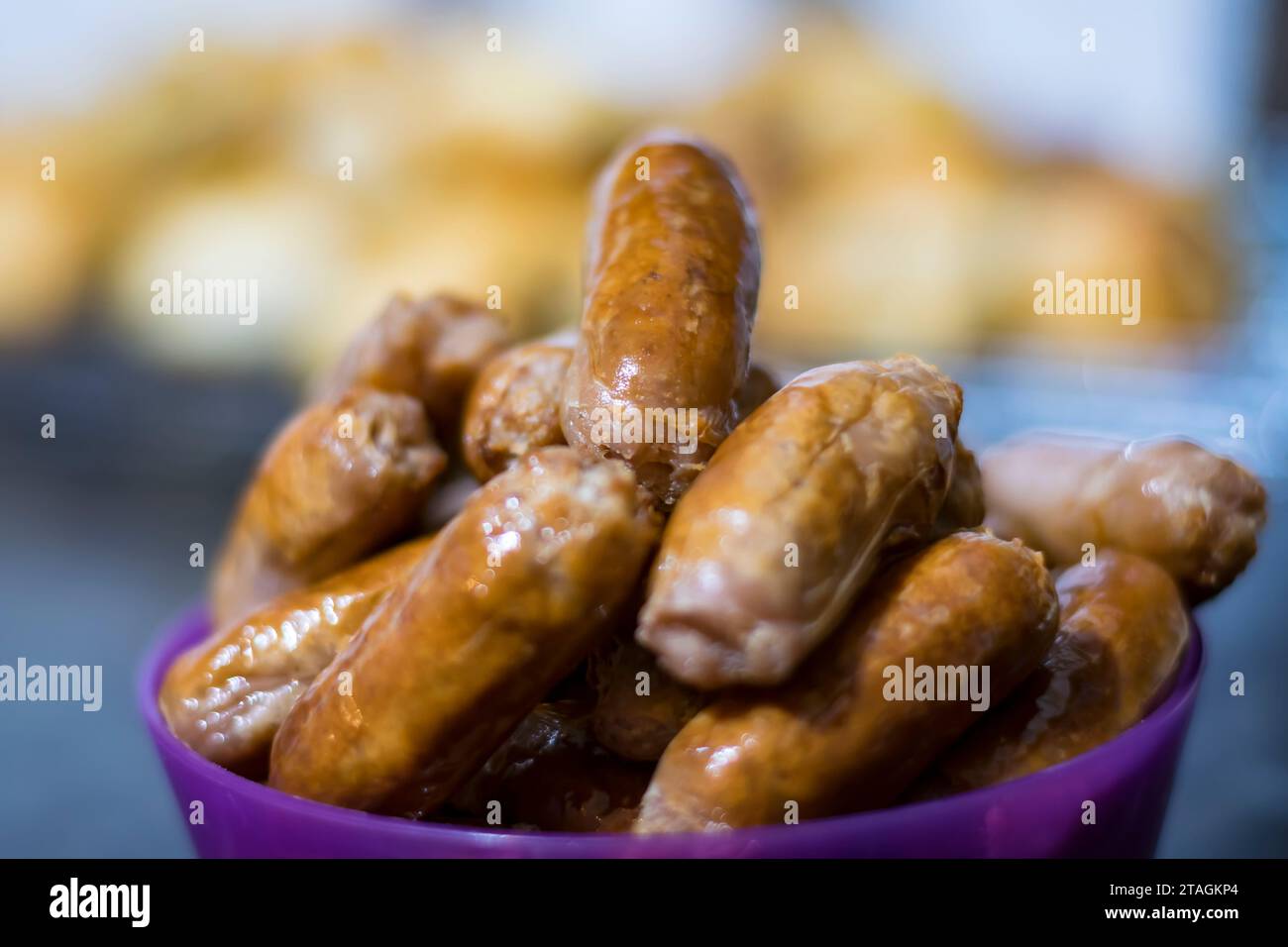 Cibo a buffet pronto per la festa Foto Stock