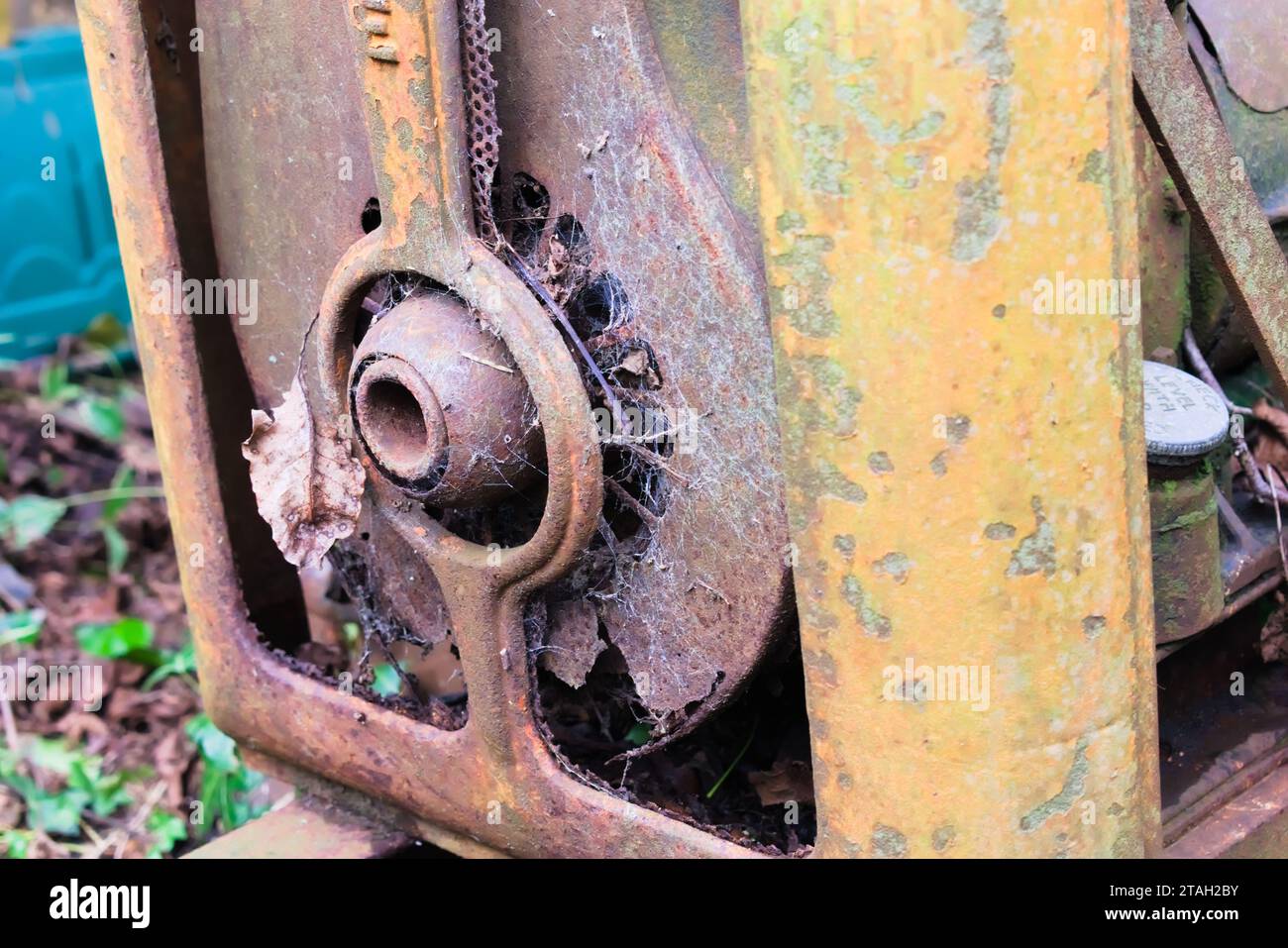 British Anzani Ferro cavallo Foto Stock