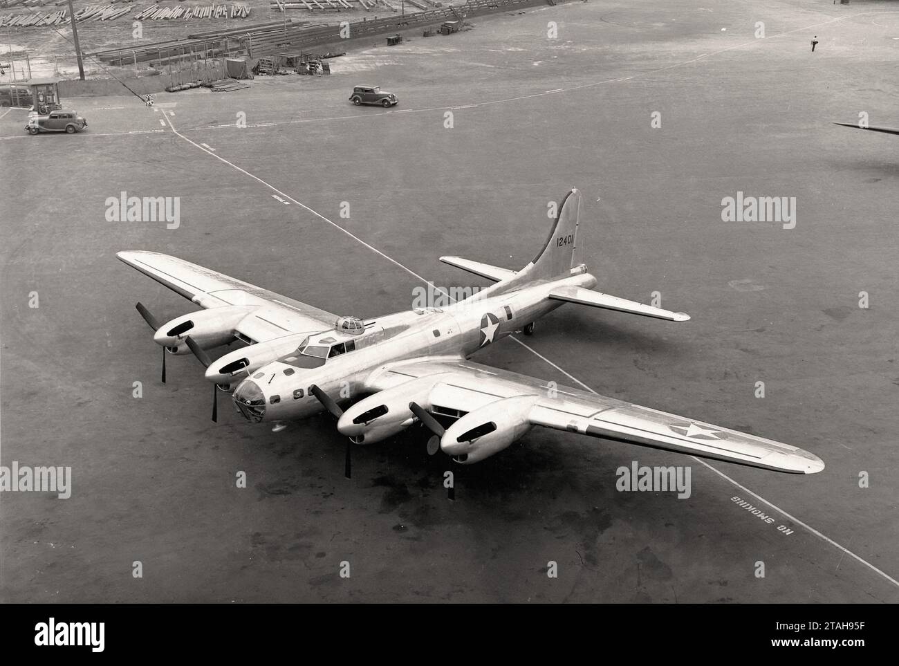 Aereo - Boeing-Lockheed Vega XB-38 Foto Stock