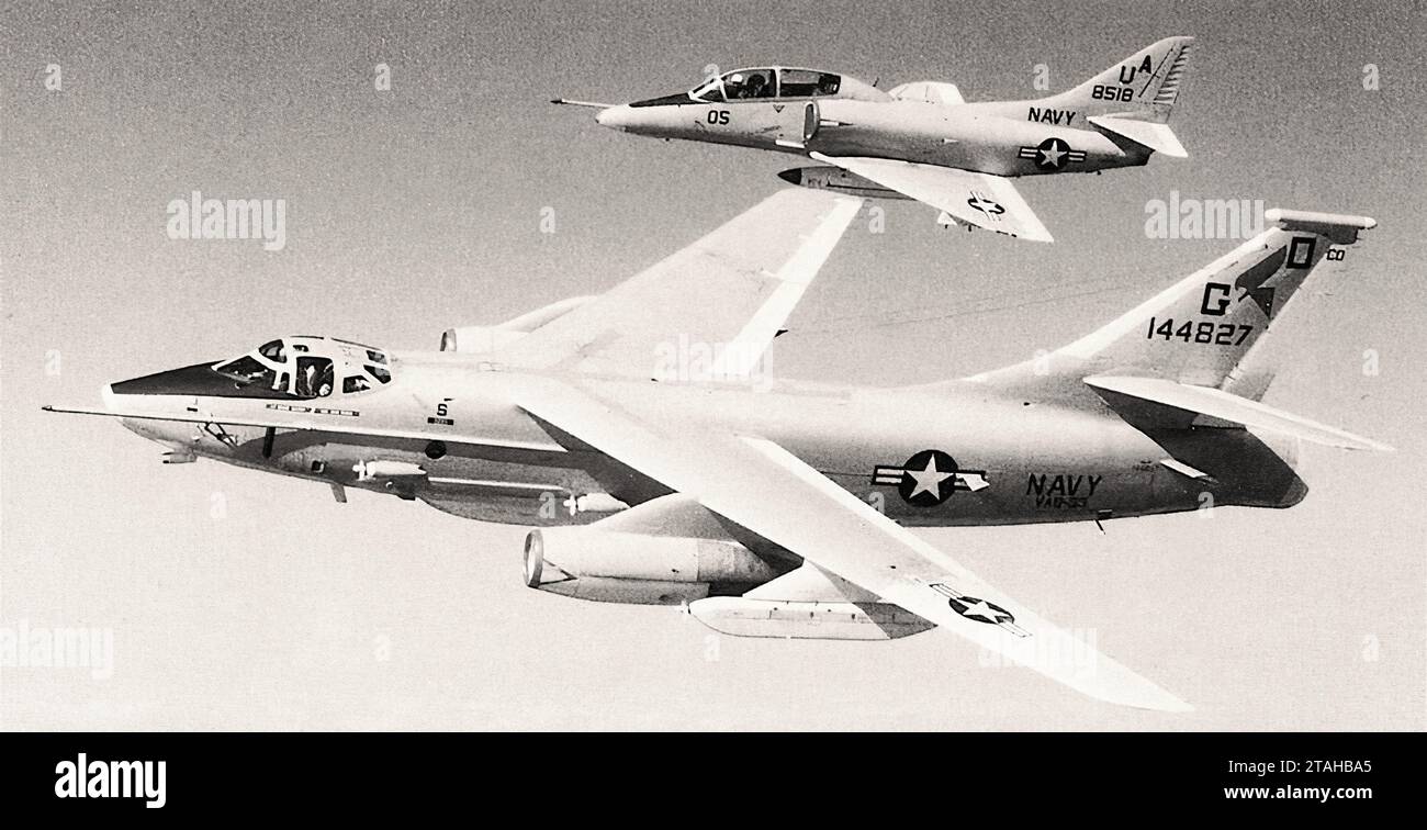 Aereo - Douglas A-3 Skywarrior 1 Foto Stock