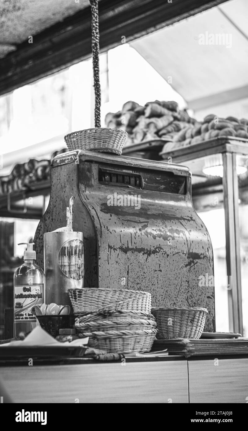 Cassa, Till, Puebla, centro storico, Messico, 2022 Foto Stock