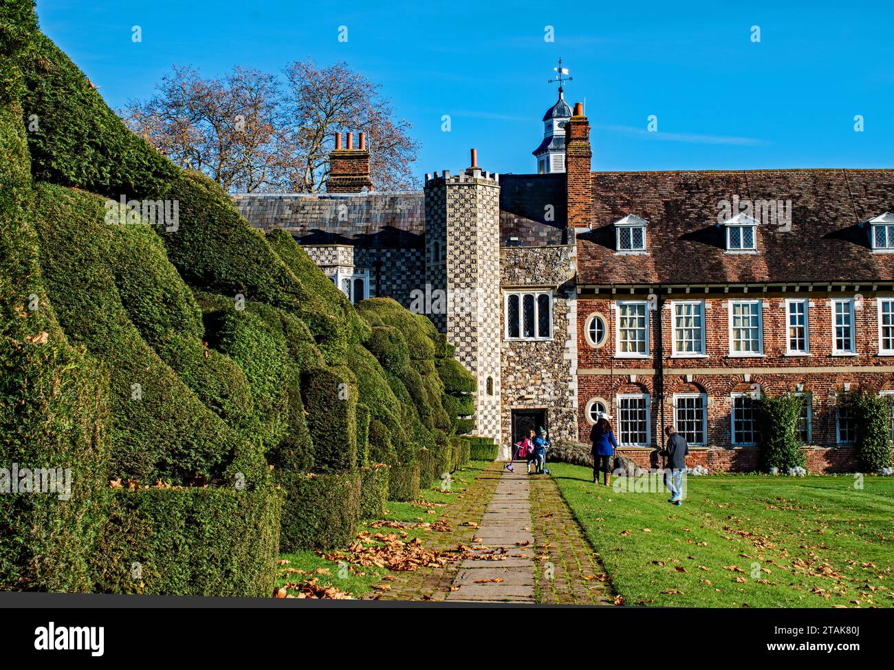 Hall Place in autunno, Bexley, Kent, Inghilterra Foto Stock Hall Place in autunno, Bexley, Kent, Inghilterra Foto Stock